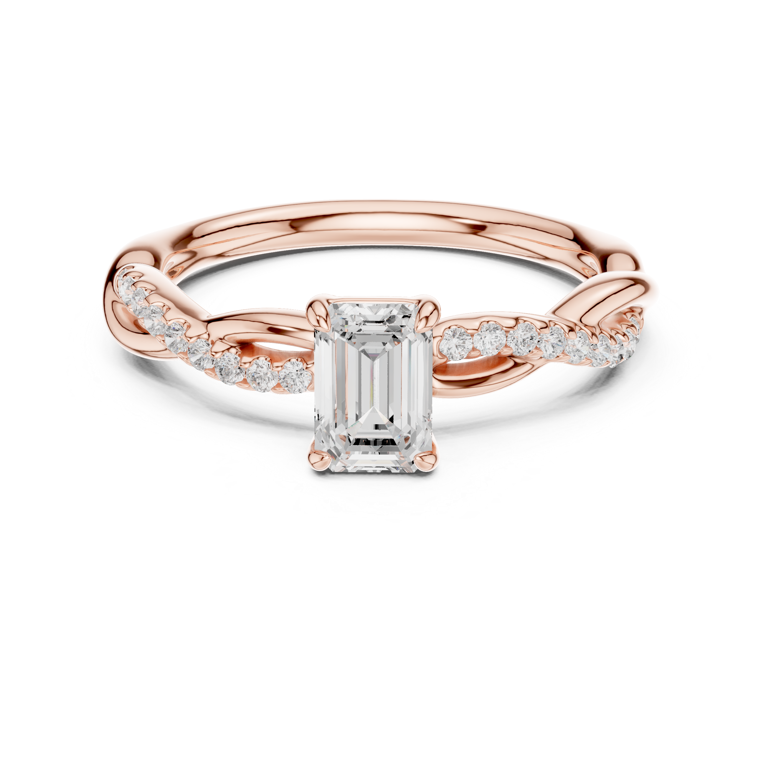 Pebble Path Lab Grown Diamond Ring