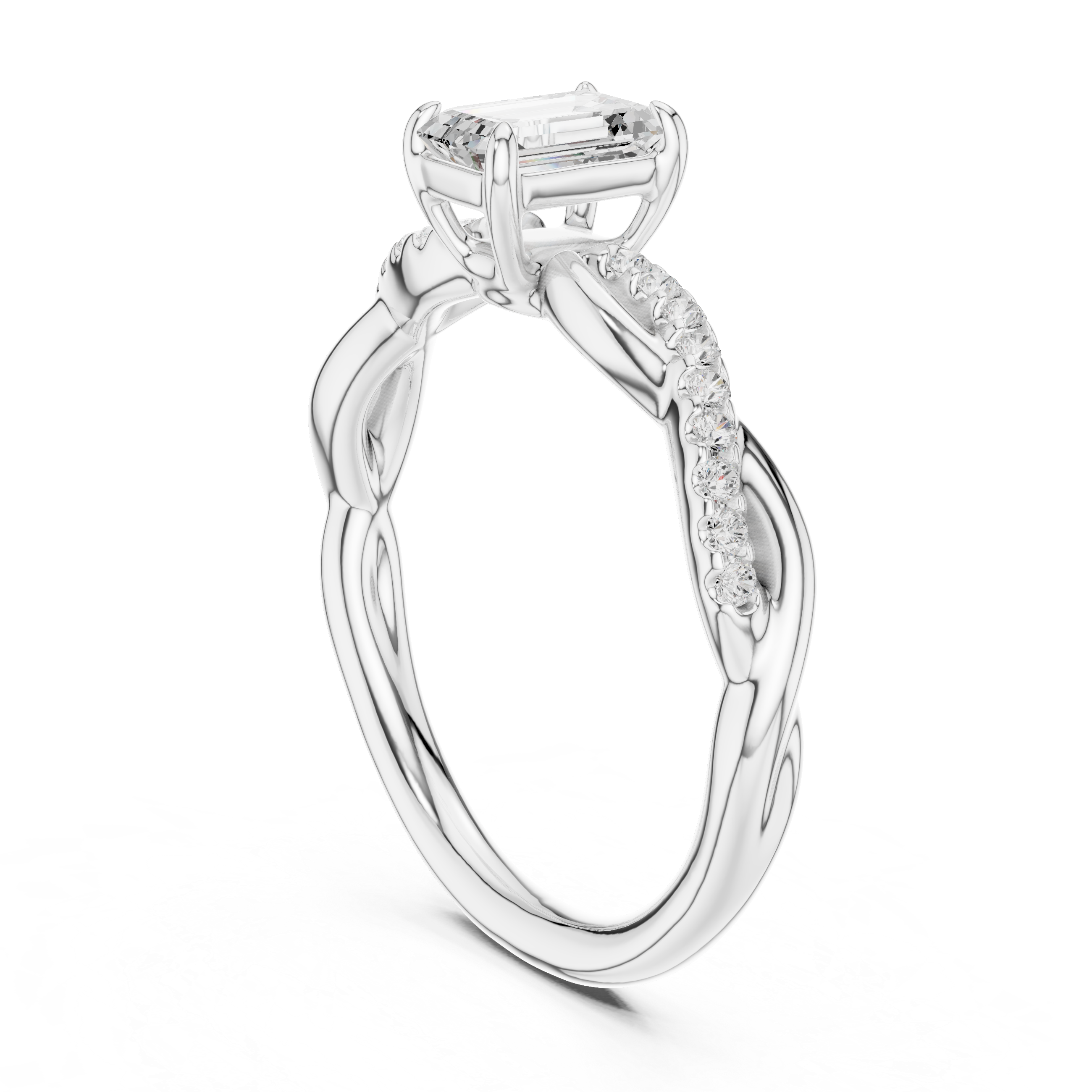 Pebble Path Lab Grown Diamond Ring