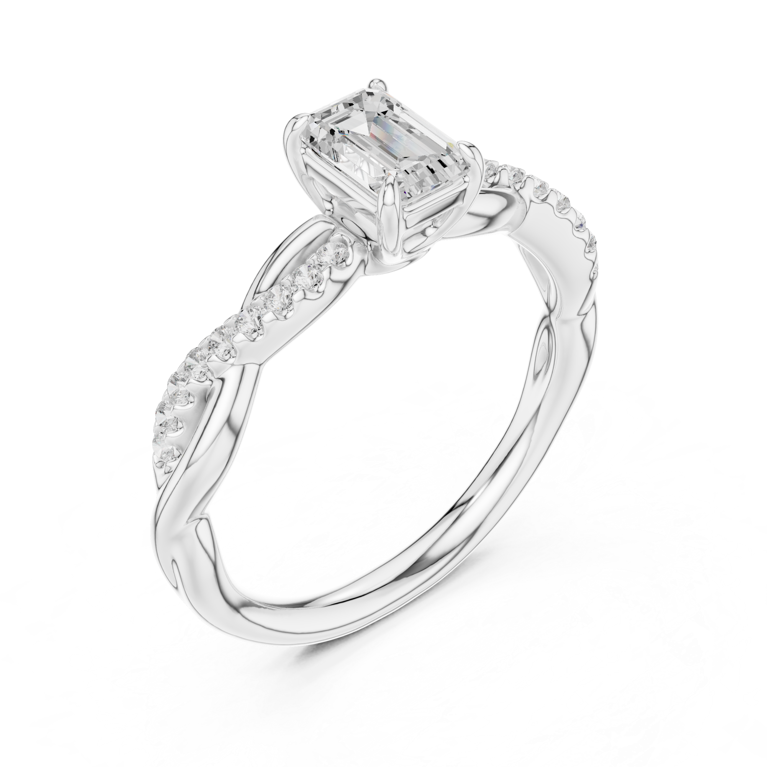 Pebble Path Lab Grown Diamond Ring