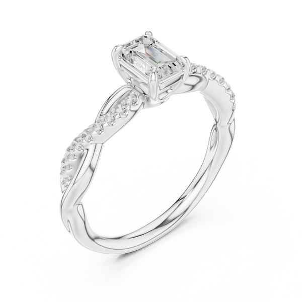 Pebble Path Lab Grown Diamond Ring