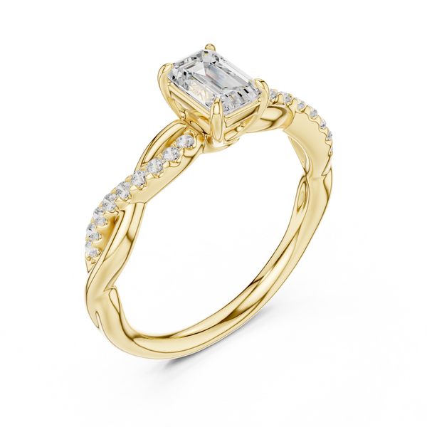 Pebble Path Lab Grown Diamond Ring