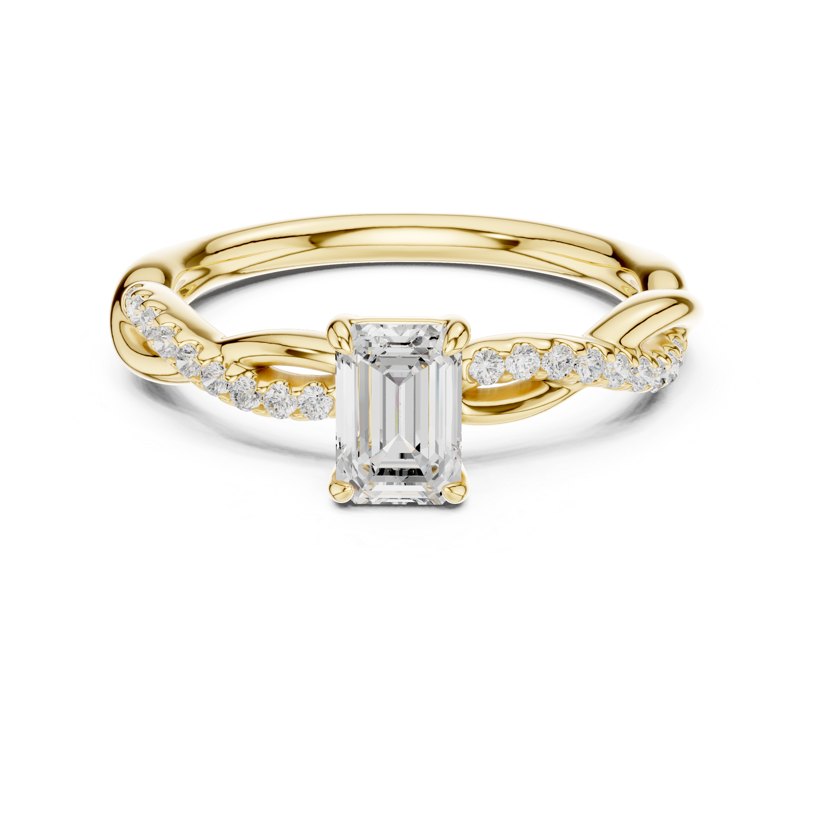 Pebble Path Lab Grown Diamond Ring
