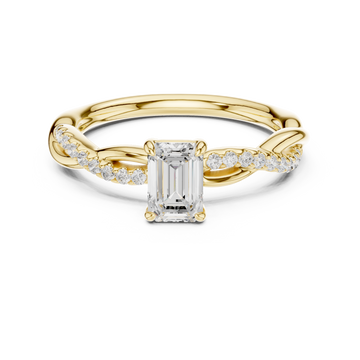 Pebble Path Lab Grown Diamond Ring