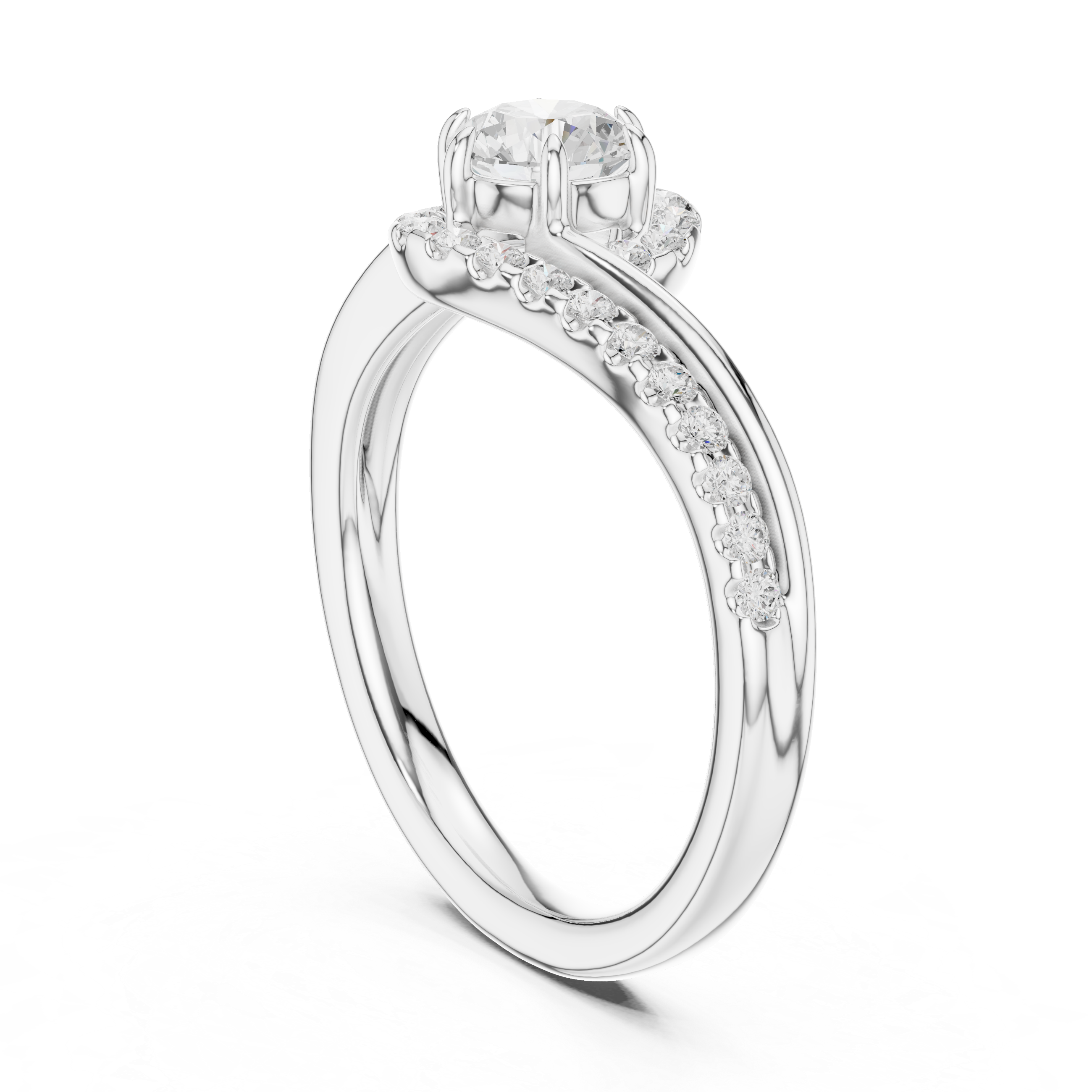 Pacific Pulse Lab Grown Diamond Ring
