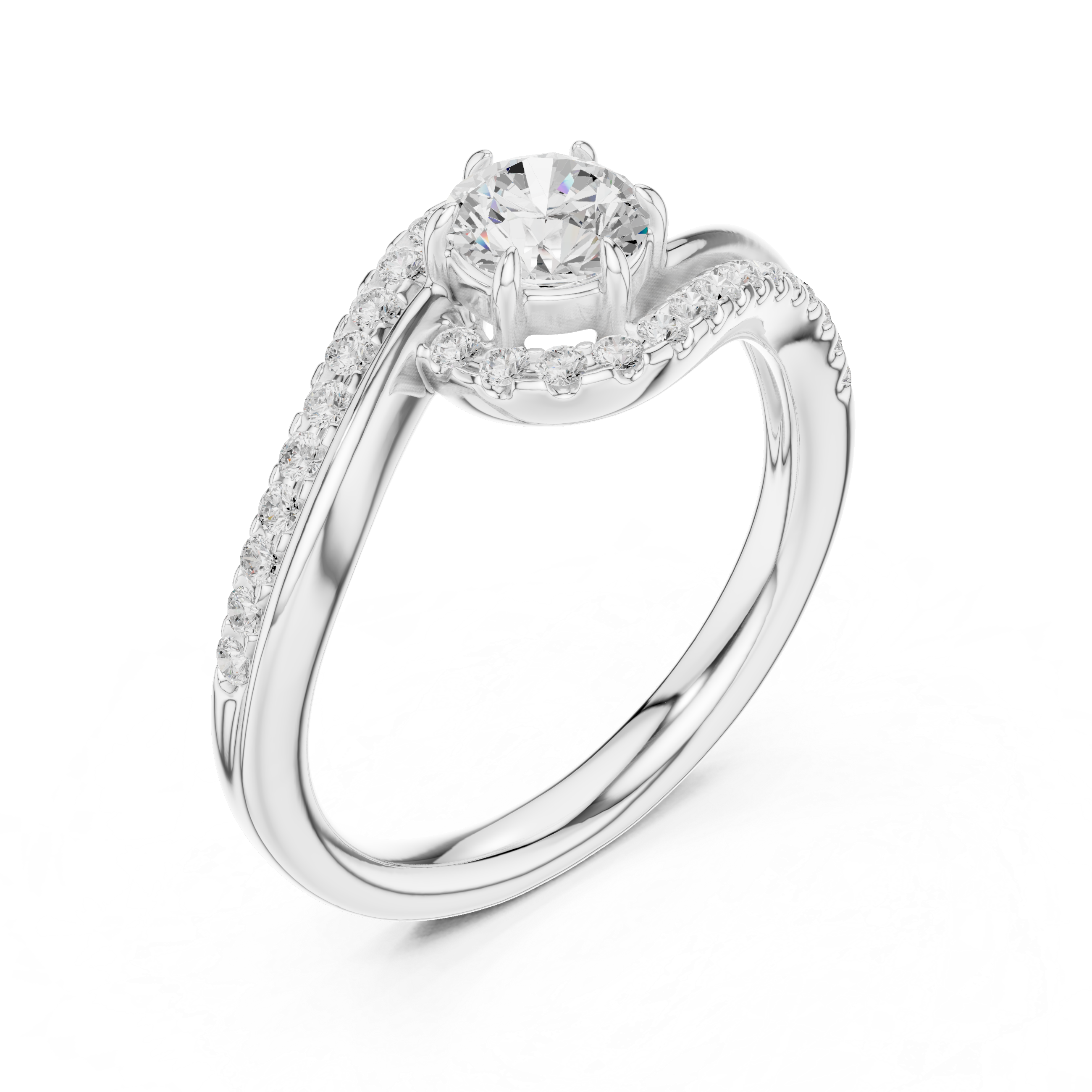 Pacific Pulse Lab Grown Diamond Ring