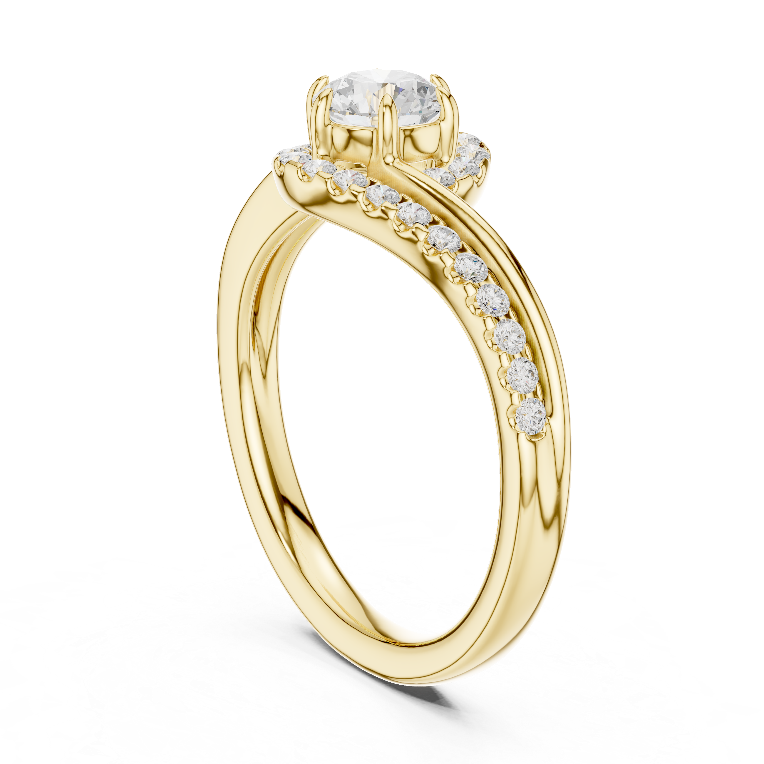 Pacific Pulse Lab Grown Diamond Ring