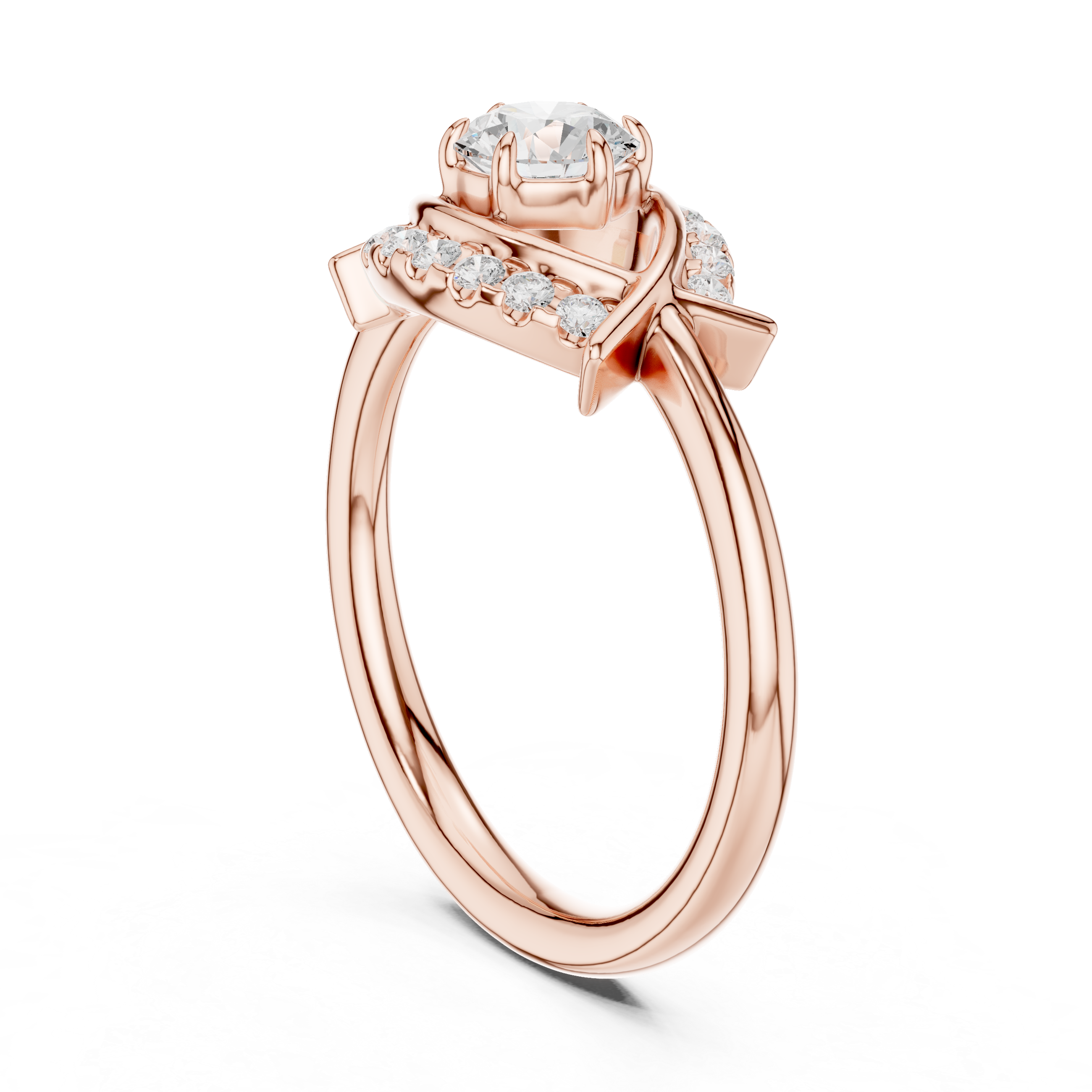Orion Opal Lab Grown Diamond Ring
