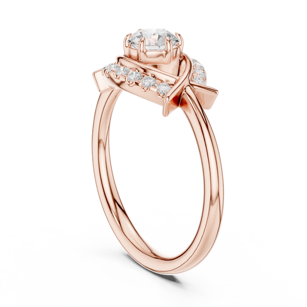 Orion Opal Lab Grown Diamond Ring