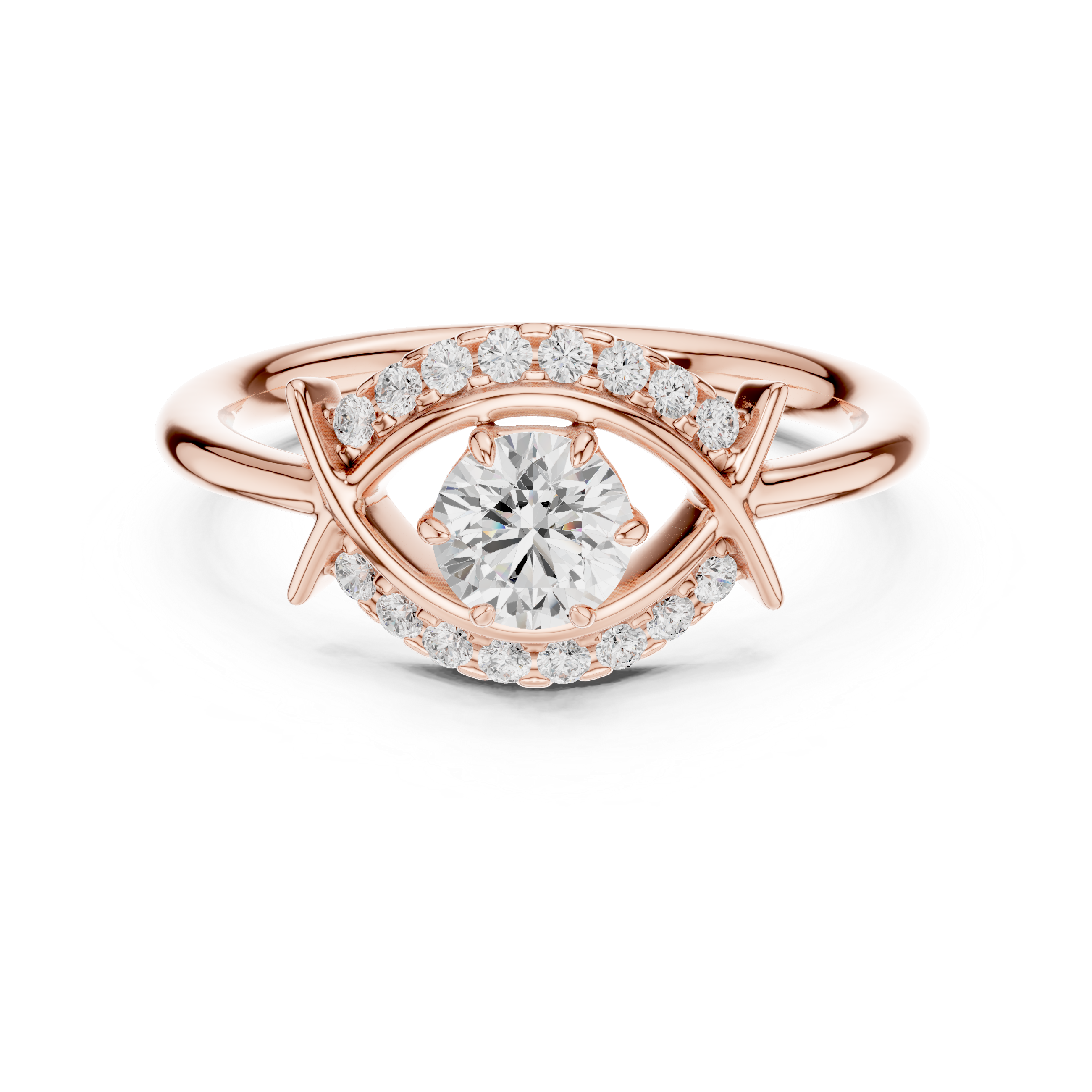 Orion Opal Lab Grown Diamond Ring