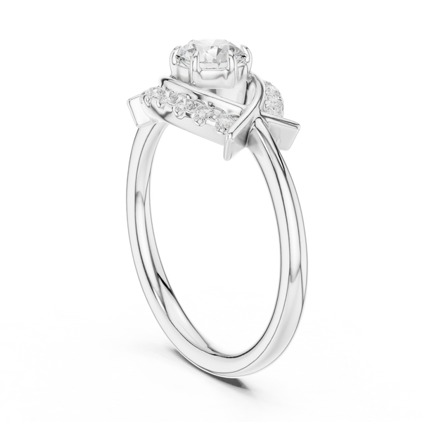 Orion Opal Lab Grown Diamond Ring
