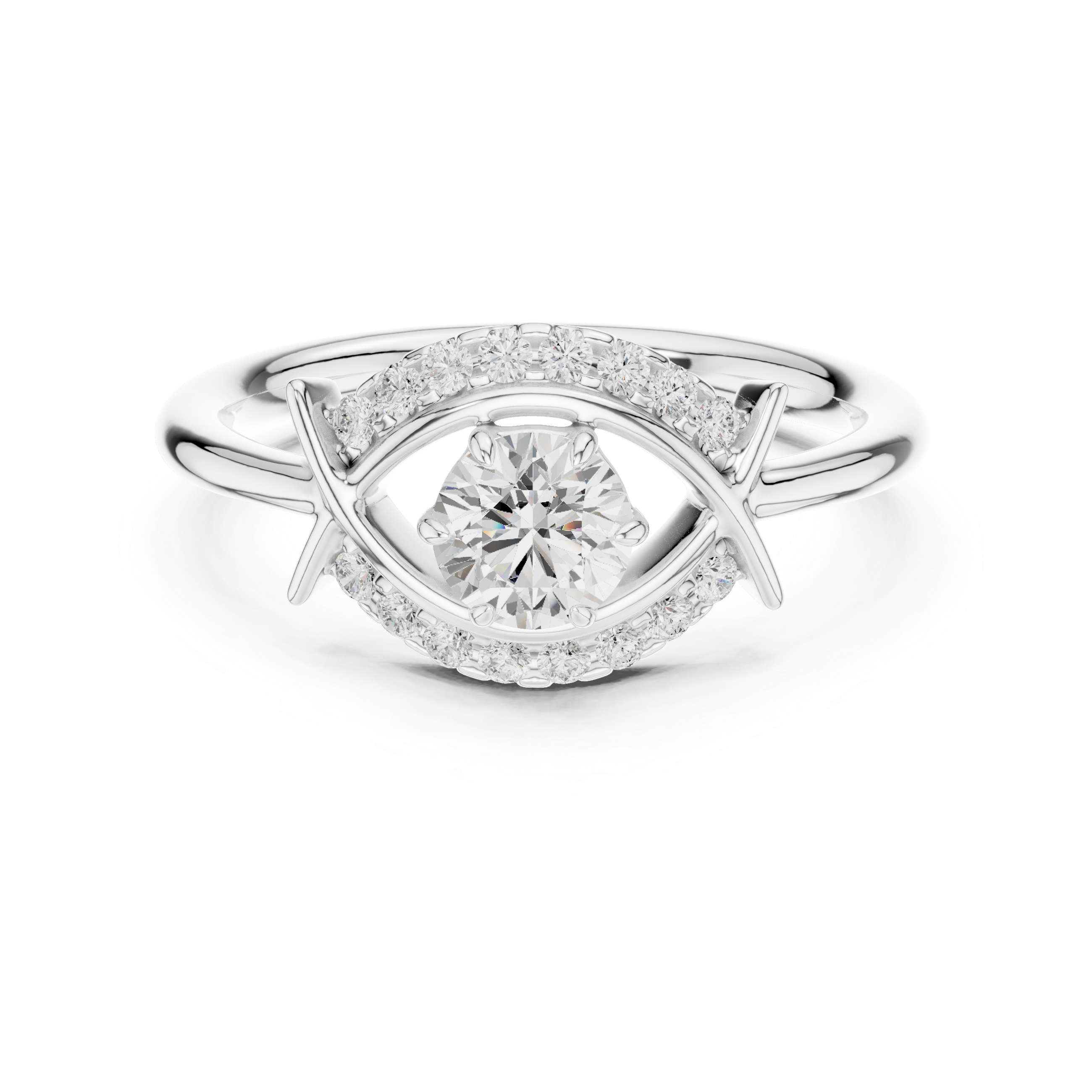 Orion Opal Lab Grown Diamond Ring
