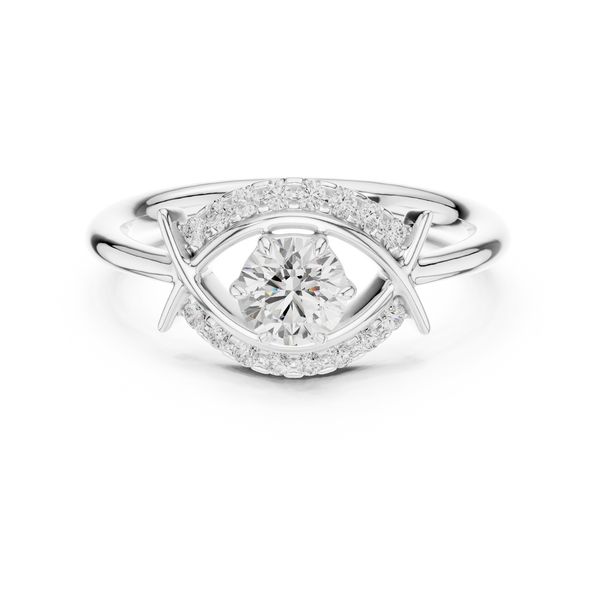 Orion Opal Lab Grown Diamond Ring