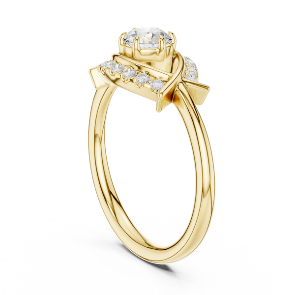 Orion Opal Lab Grown Diamond Ring