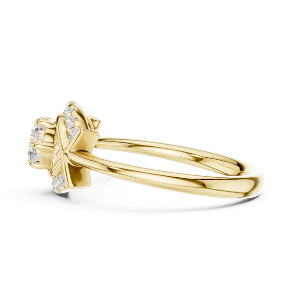 Orion Opal Lab Grown Diamond Ring