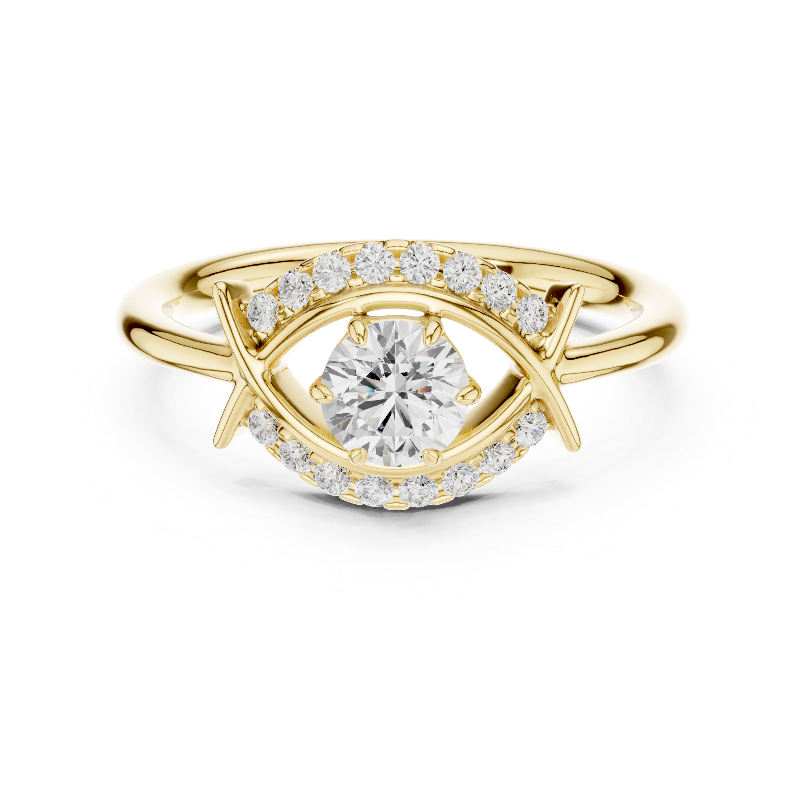Orion Opal Lab Grown Diamond Ring