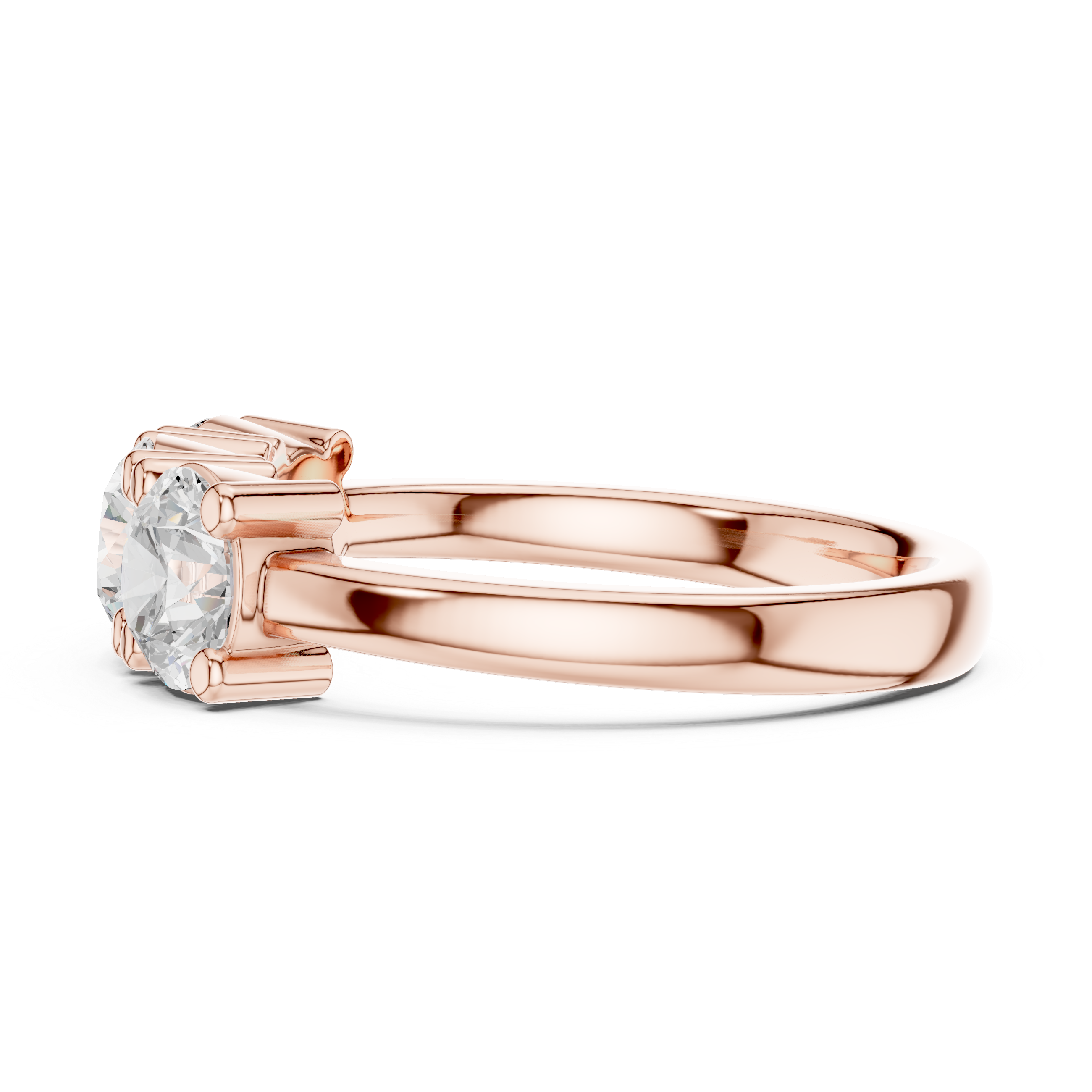 Laurel Leaf Lab Grown Diamond Ring