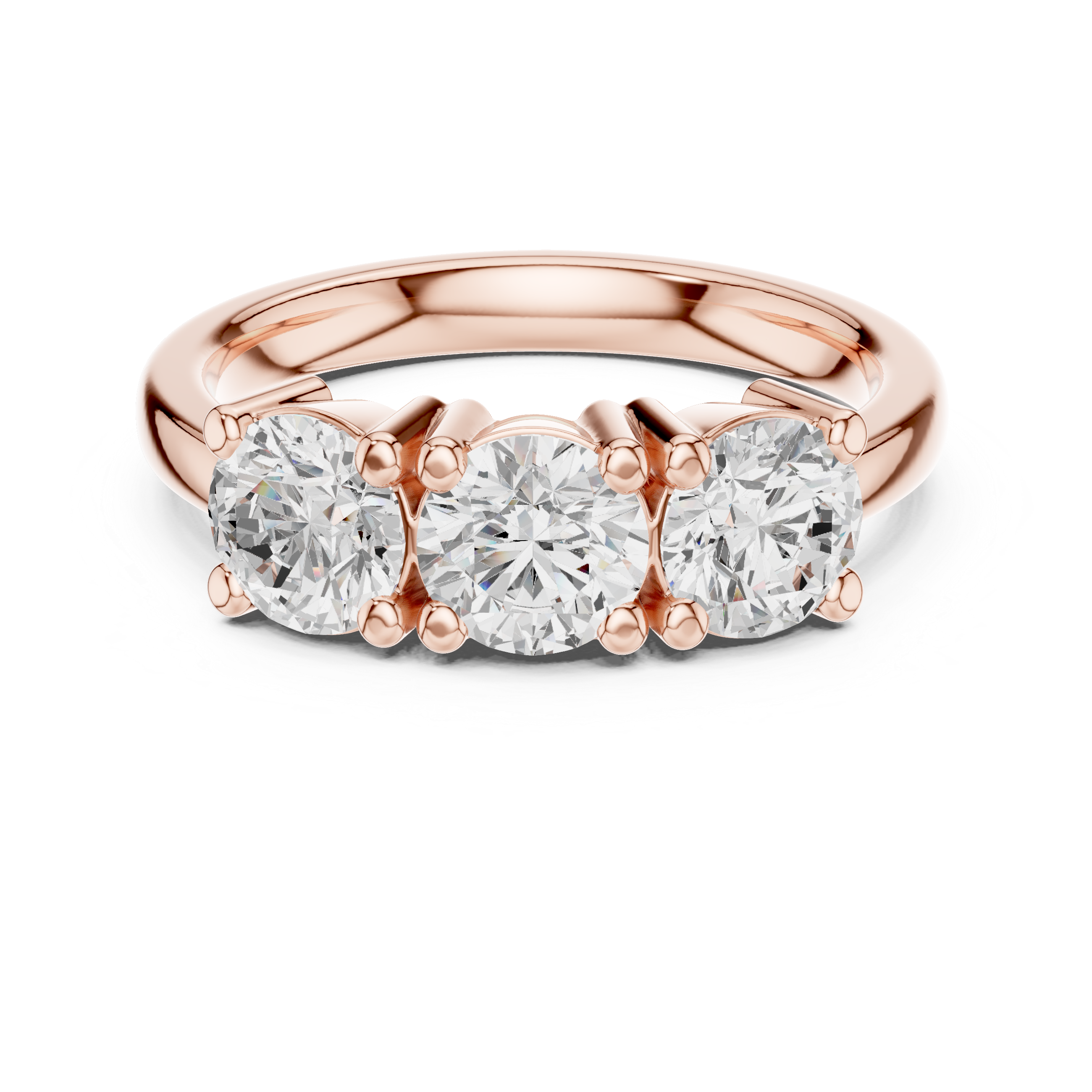 Laurel Leaf Lab Grown Diamond Ring