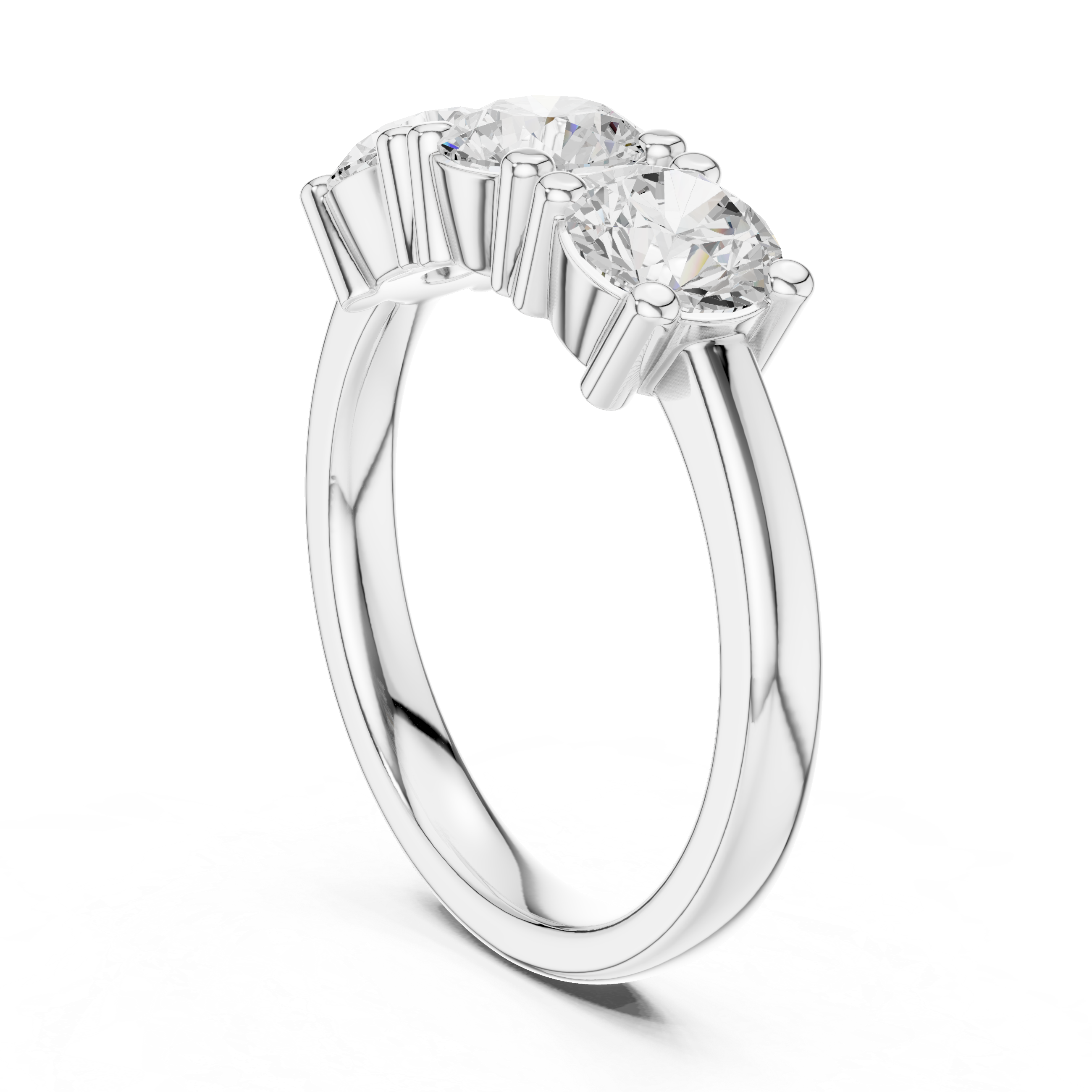 Laurel Leaf Lab Grown Diamond Ring