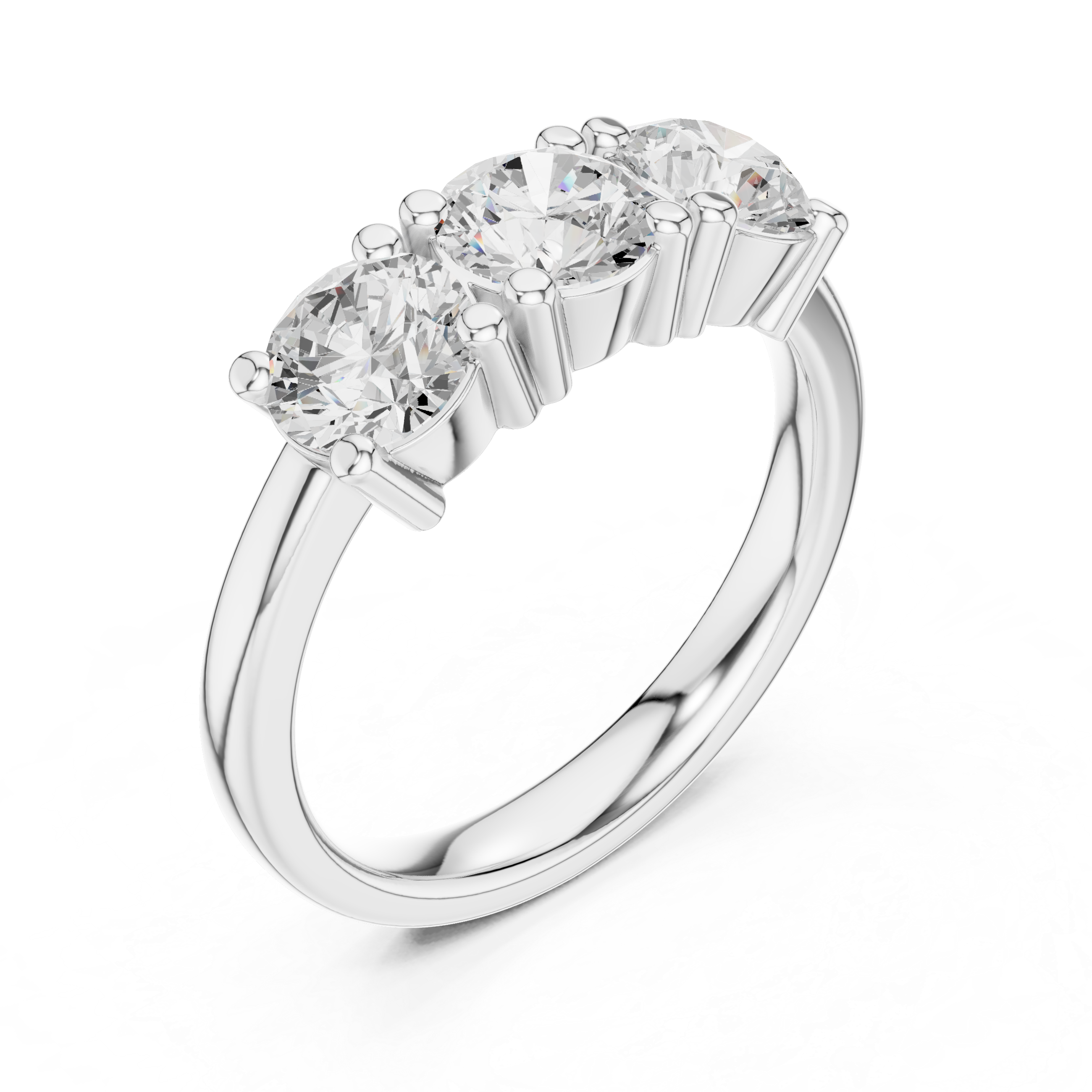 Laurel Leaf Lab Grown Diamond Ring