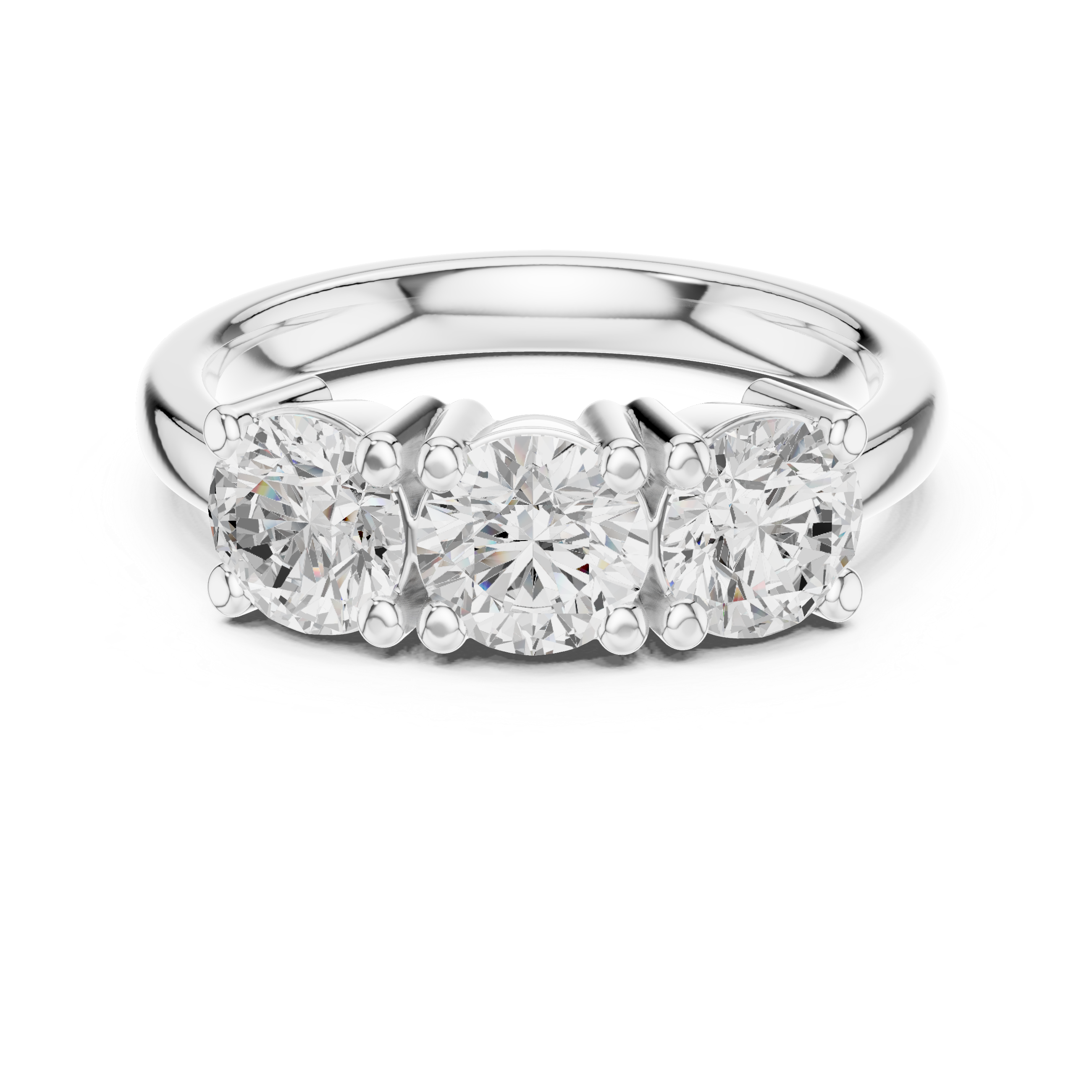 Laurel Leaf Lab Grown Diamond Ring