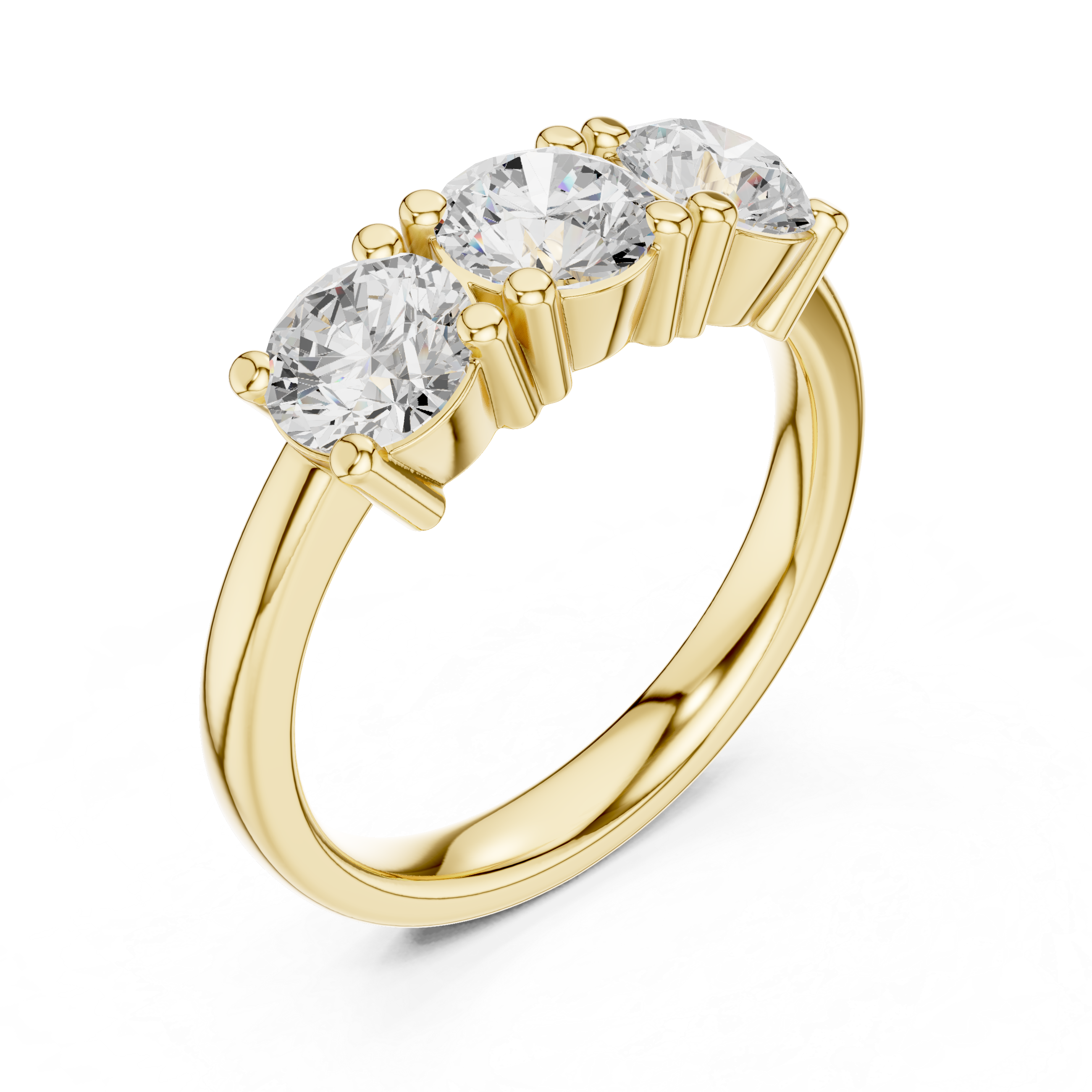 Laurel Leaf Lab Grown Diamond Ring