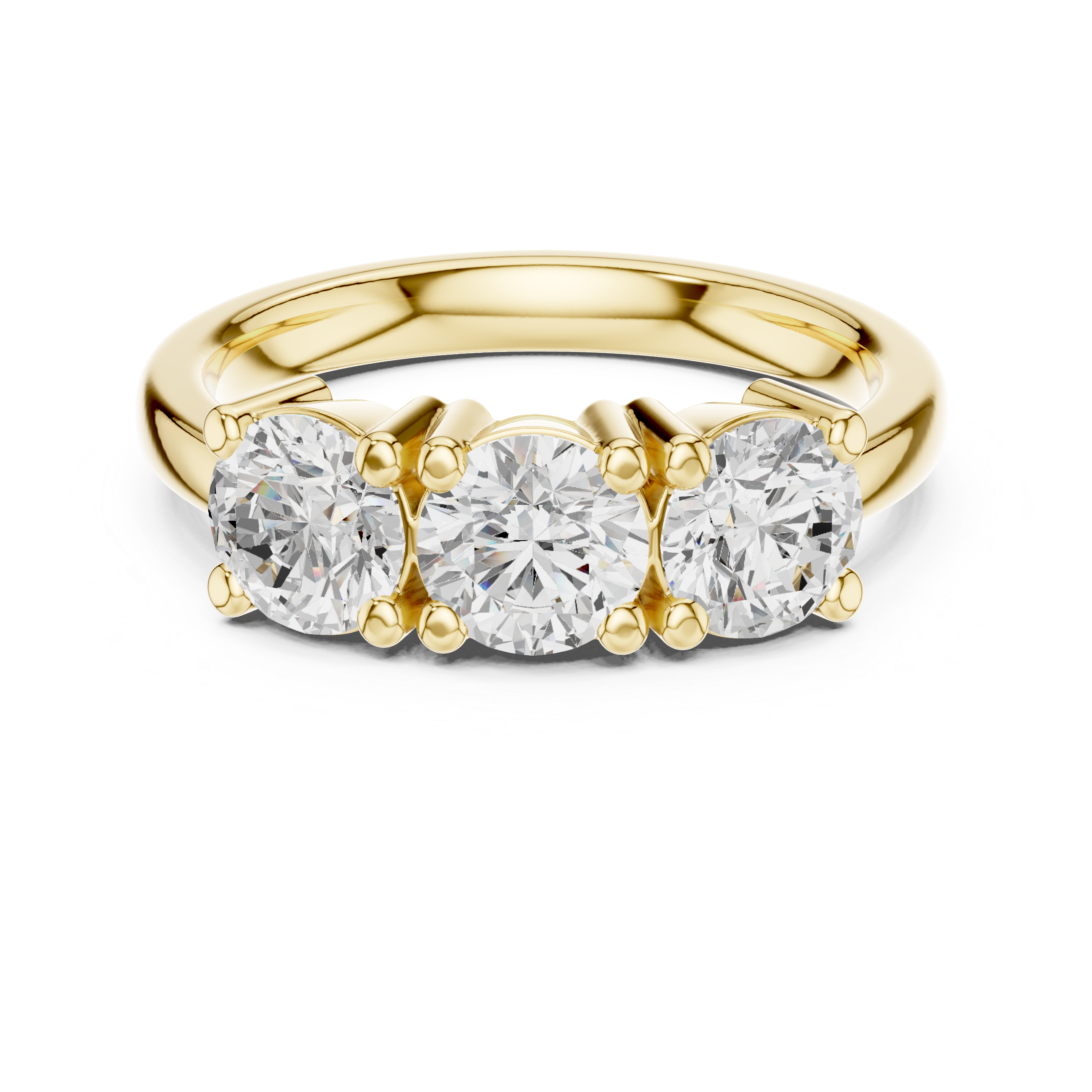 Laurel Leaf Lab Grown Diamond Ring