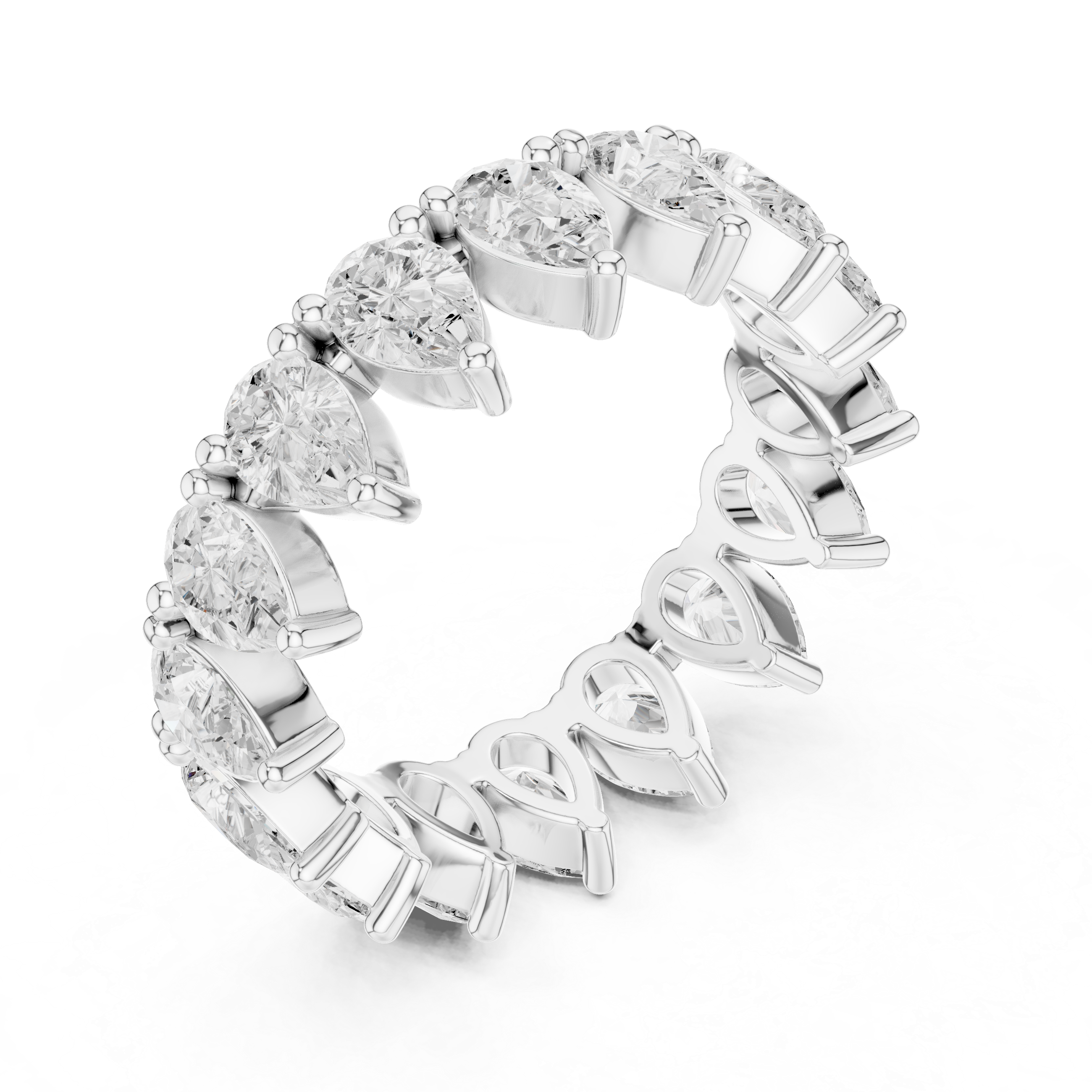 Hazel Hearth Lab Grown Diamond Ring