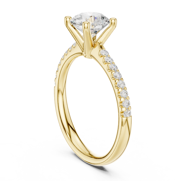 Flint Flare Lab Grown Diamond Ring