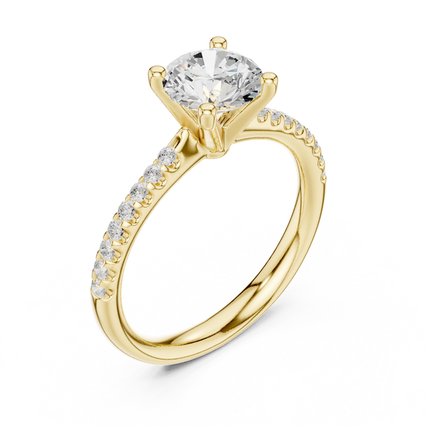 Flint Flare Lab Grown Diamond Ring