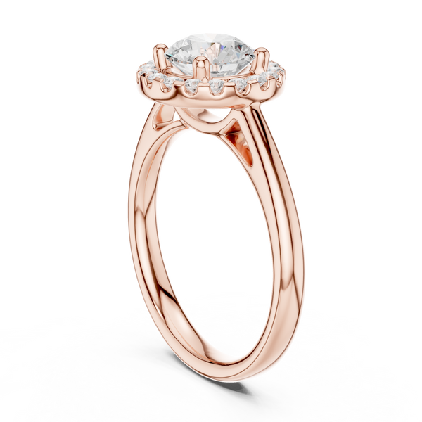 Empire Edge Lab Grown Diamond Ring