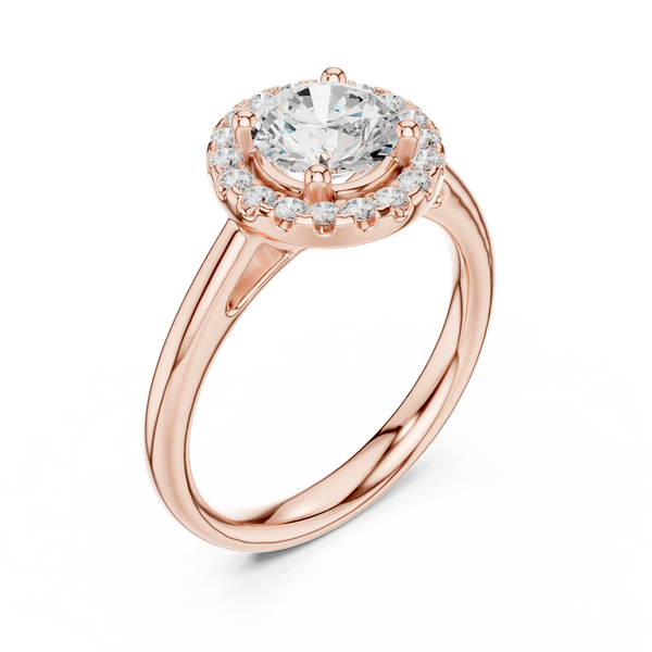 Empire Edge Lab Grown Diamond Ring