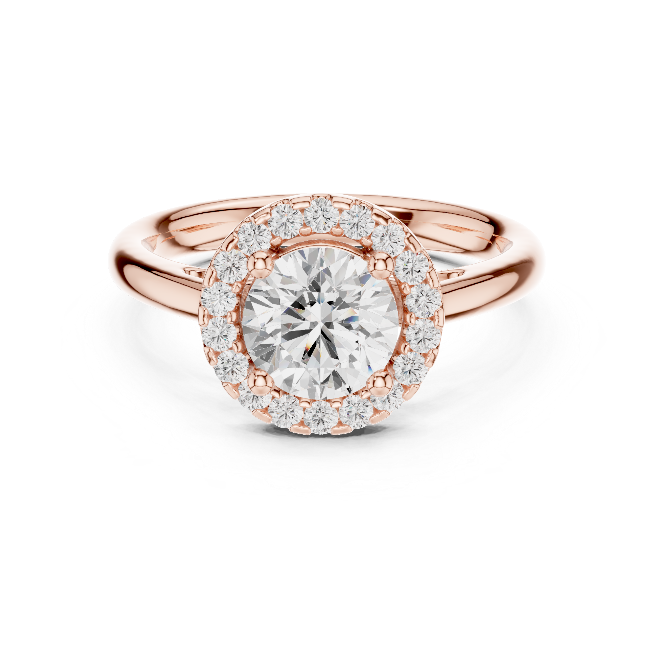 Empire Edge Lab Grown Diamond Ring