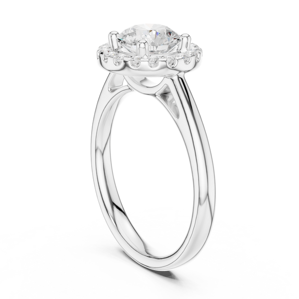 Empire Edge Lab Grown Diamond Ring
