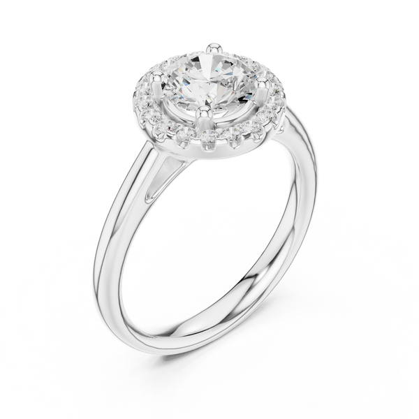 Empire Edge Lab Grown Diamond Ring