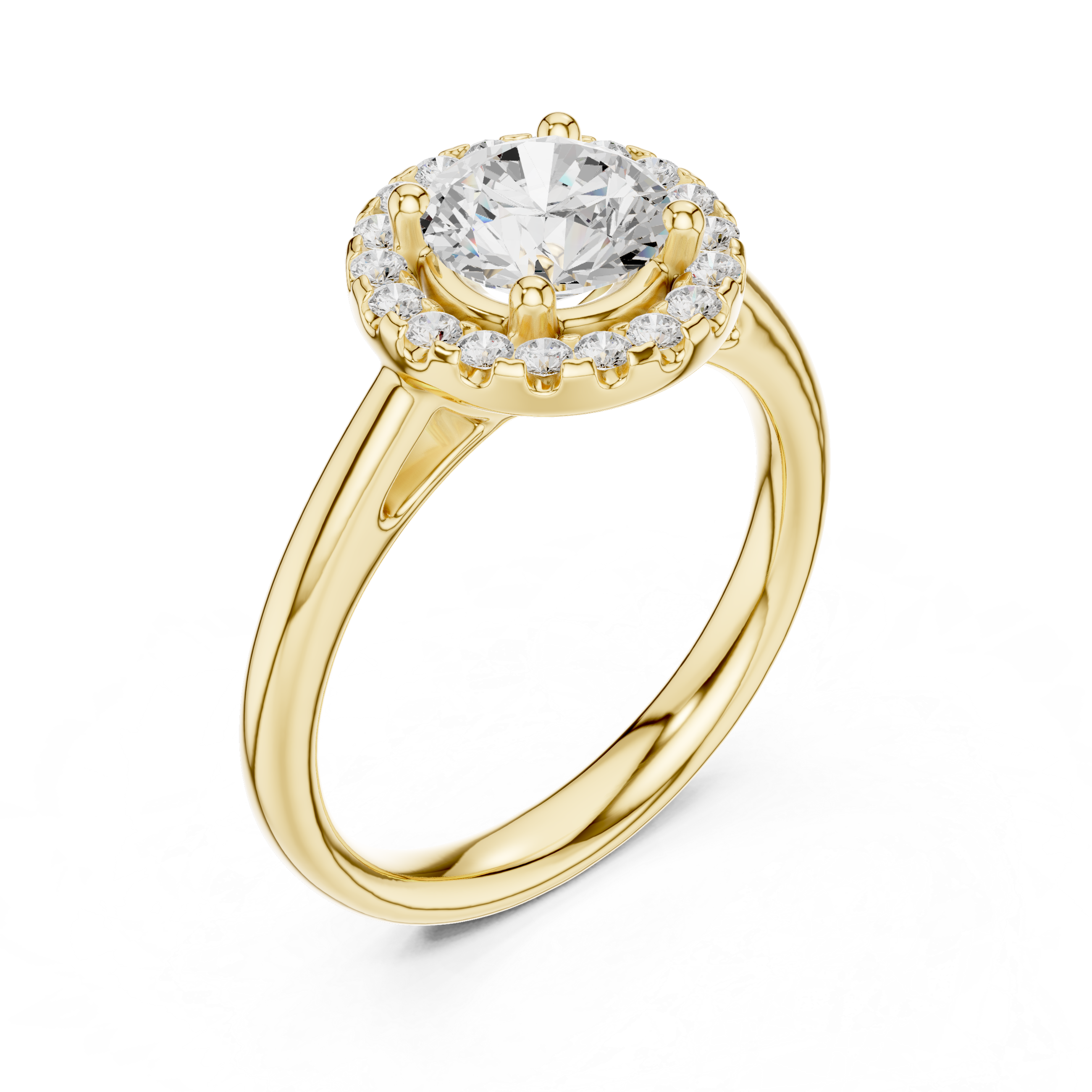 Empire Edge Lab Grown Diamond Ring