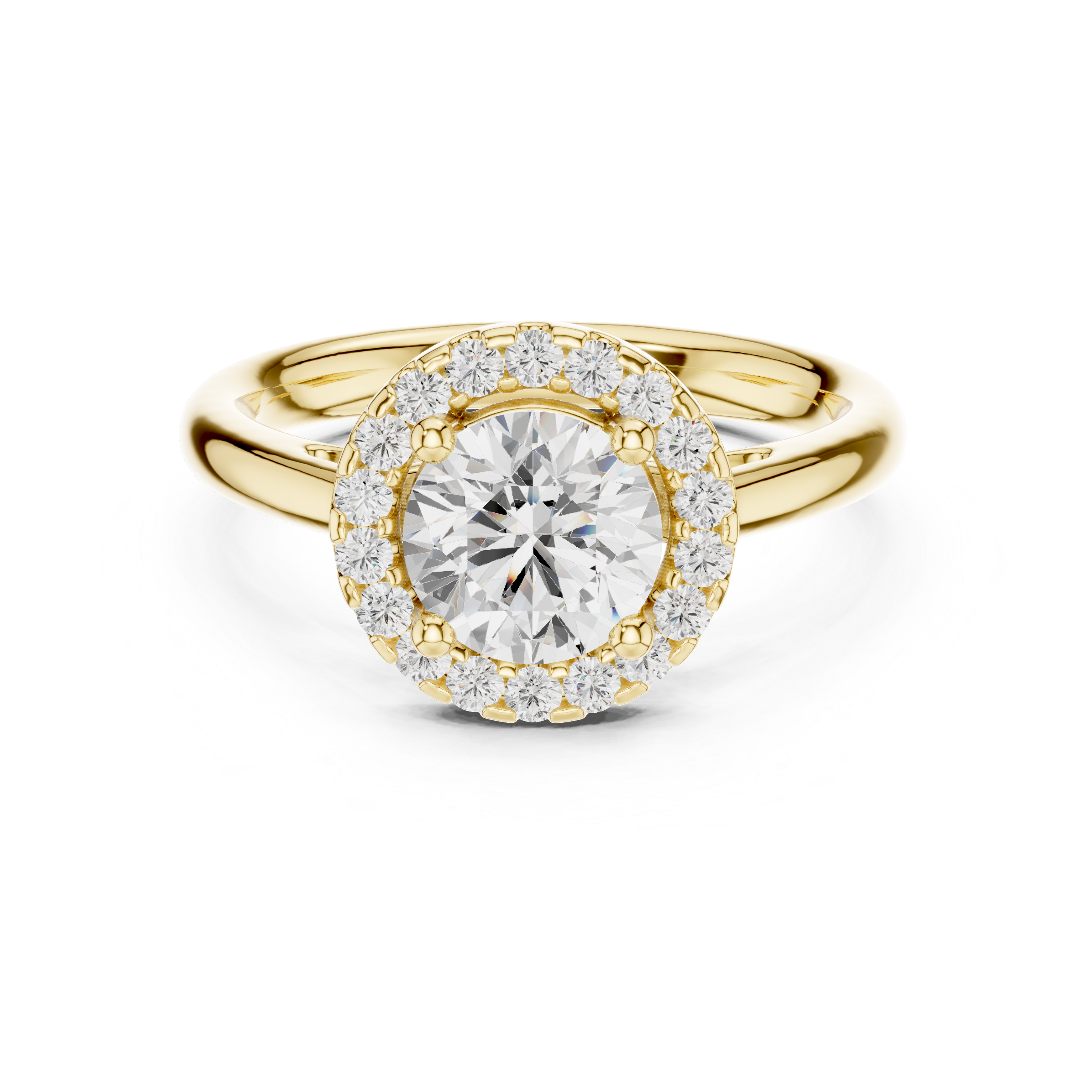 Empire Edge Lab Grown Diamond Ring