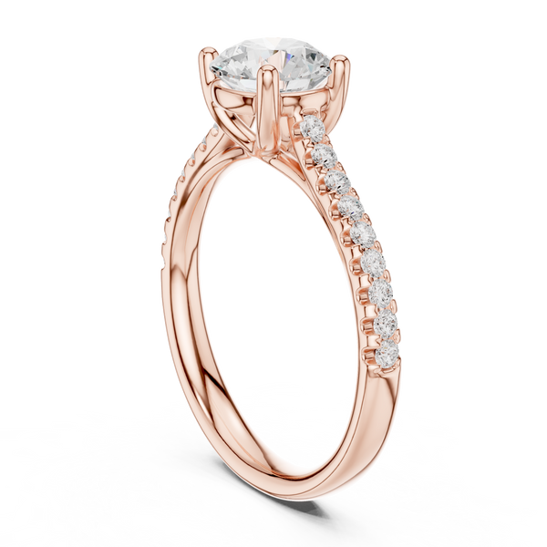 Echo Eclipse Lab Grown Diamond Ring