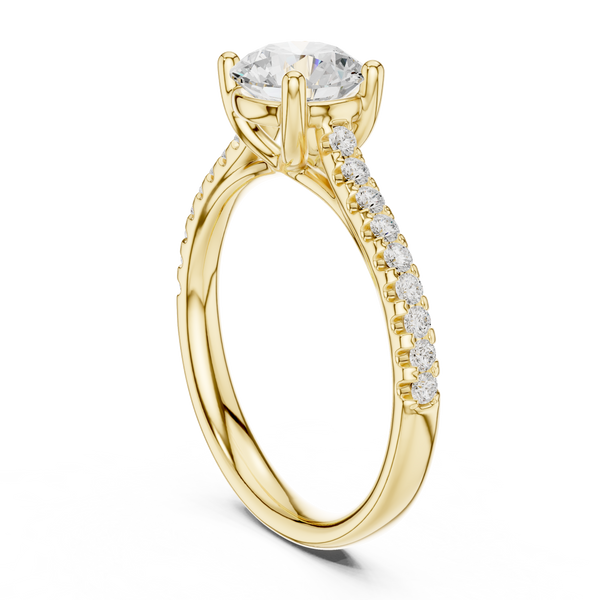 Echo Eclipse Lab Grown Diamond Ring