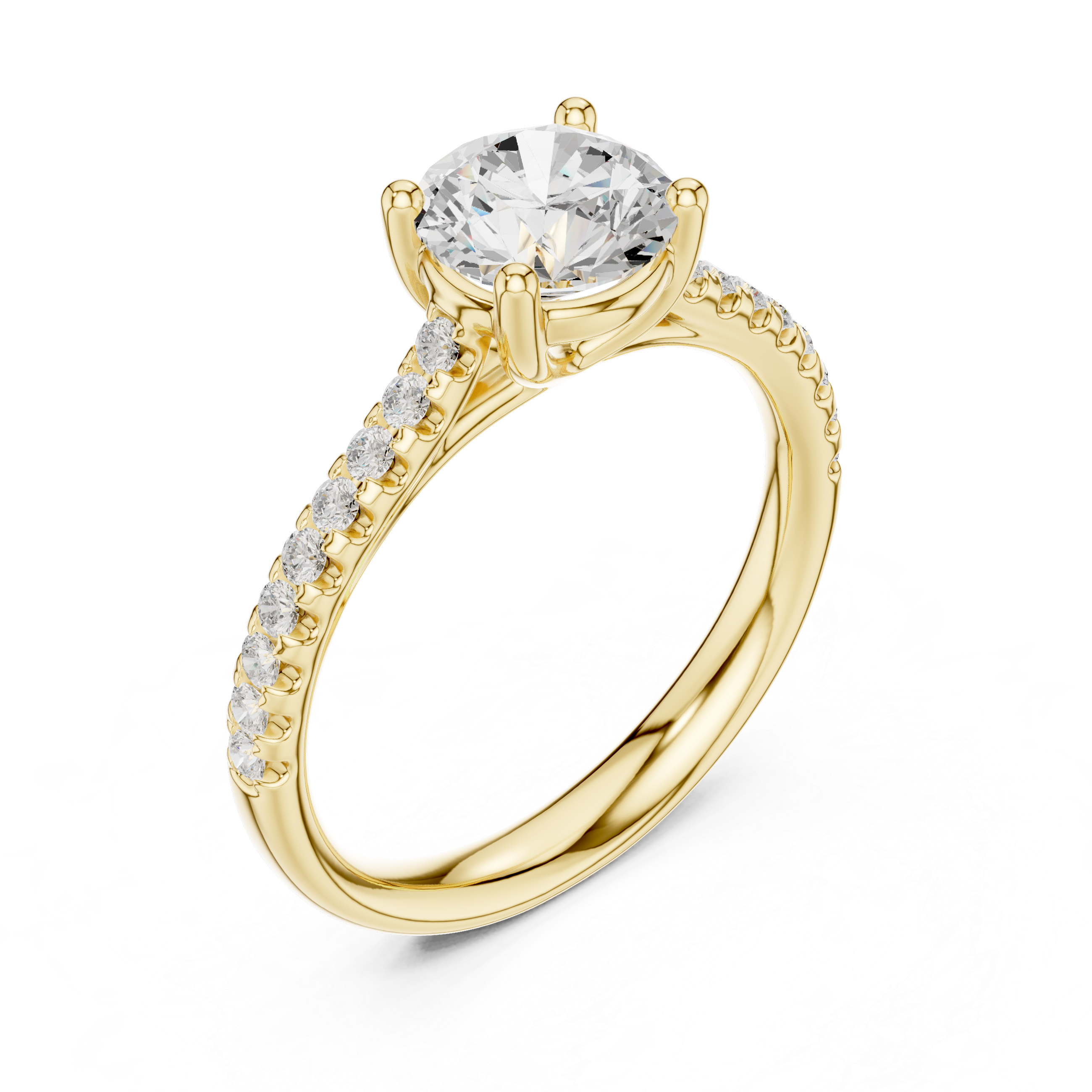 Echo Eclipse Lab Grown Diamond Ring