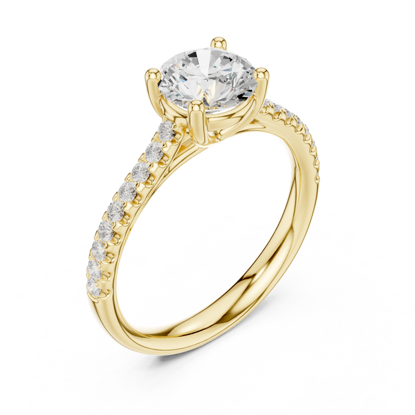 Echo Eclipse Lab Grown Diamond Ring