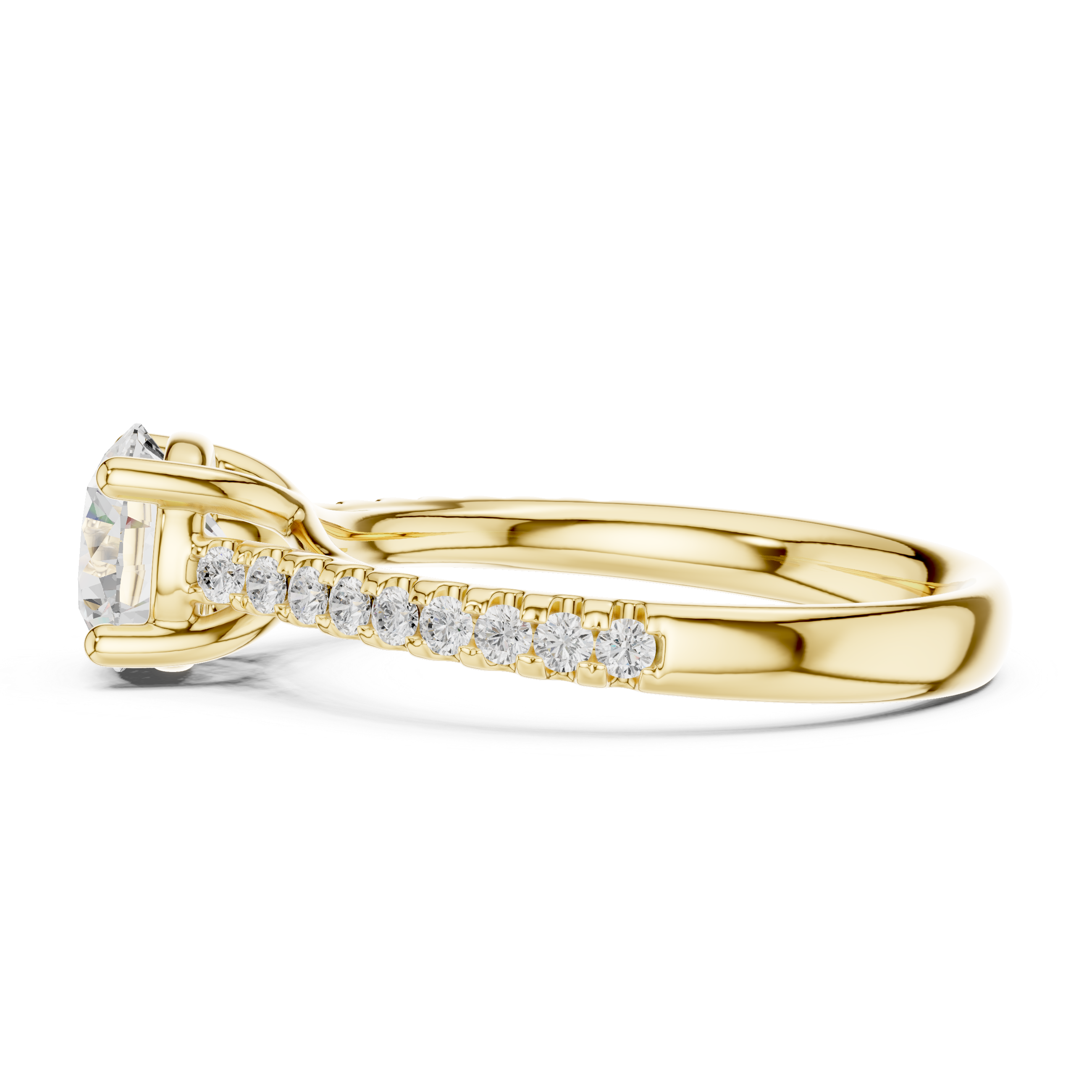 Echo Eclipse Lab Grown Diamond Ring