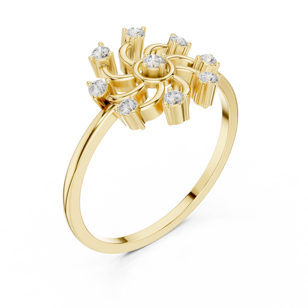Dune Drift Lab Grown Diamond Ring