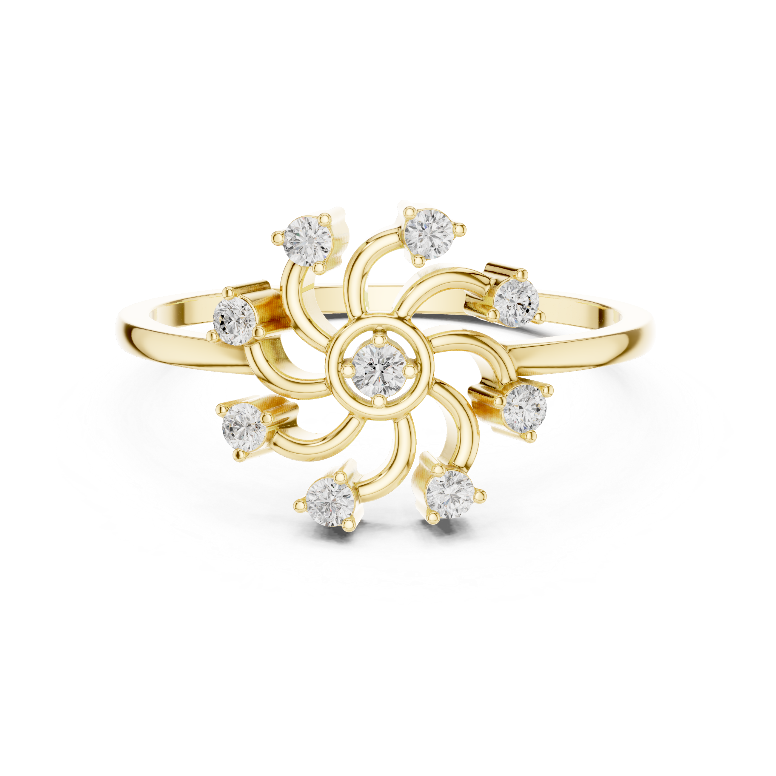 Dune Drift Lab Grown Diamond Ring