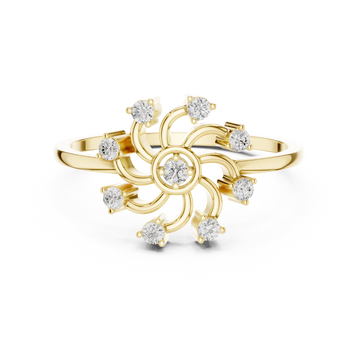 Dune Drift Lab Grown Diamond Ring