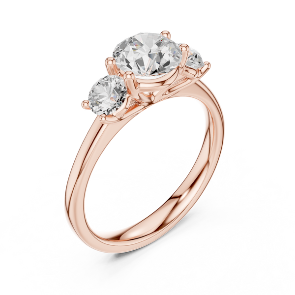 Crystal Currents Lab Grown Diamond Ring