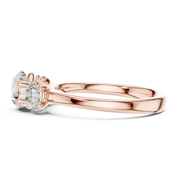 Crystal Currents Lab Grown Diamond Ring