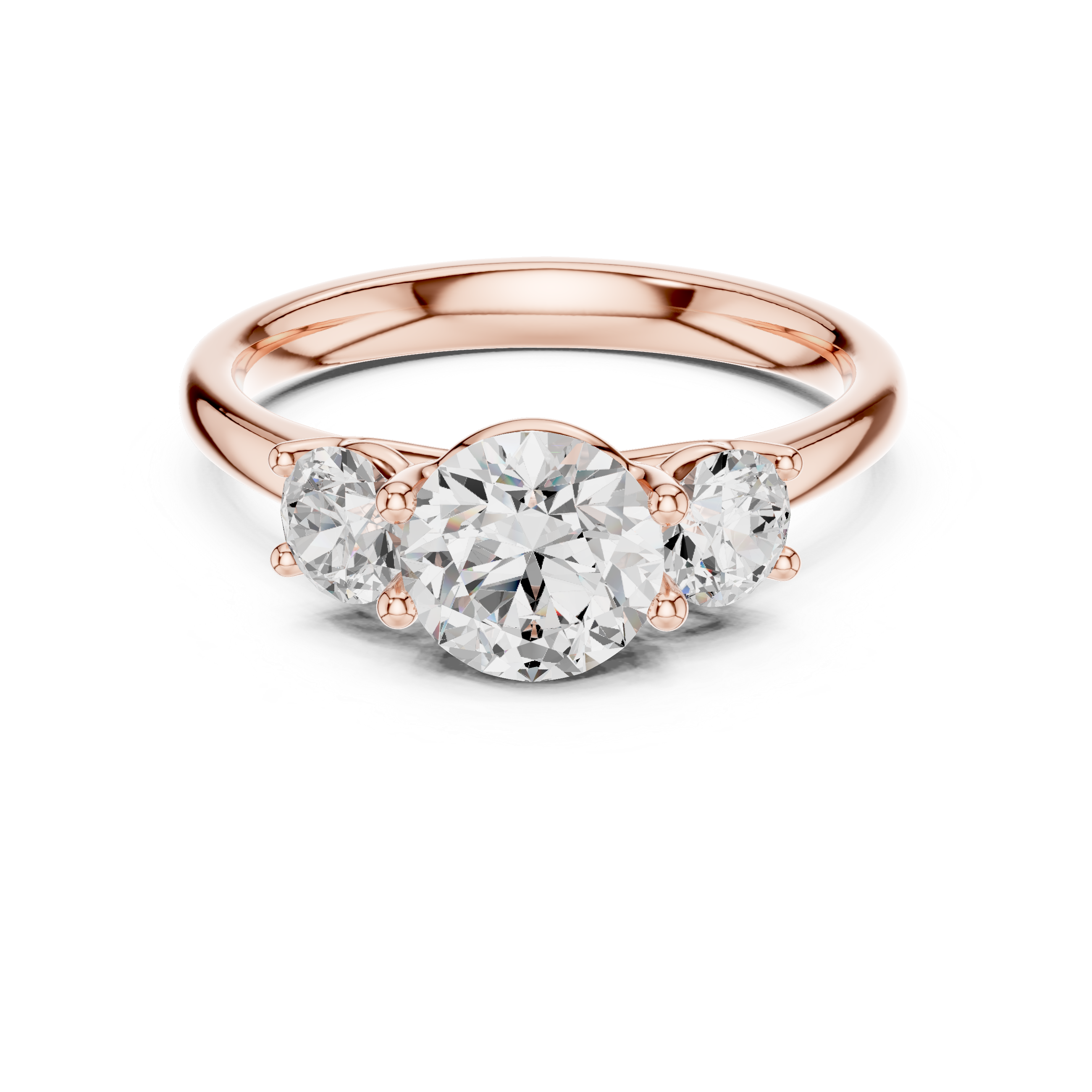 Crystal Currents Lab Grown Diamond Ring