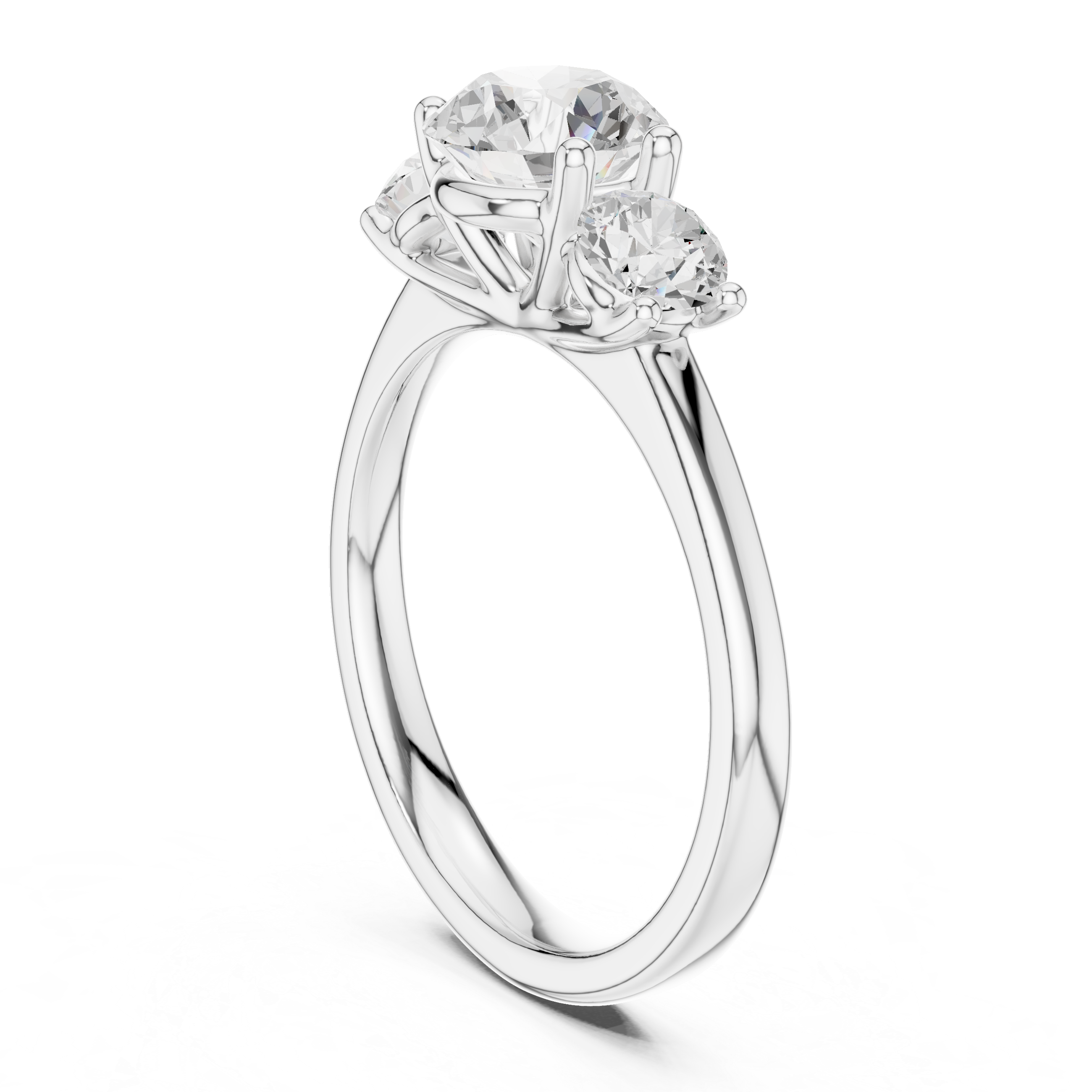 Crystal Currents Lab Grown Diamond Ring