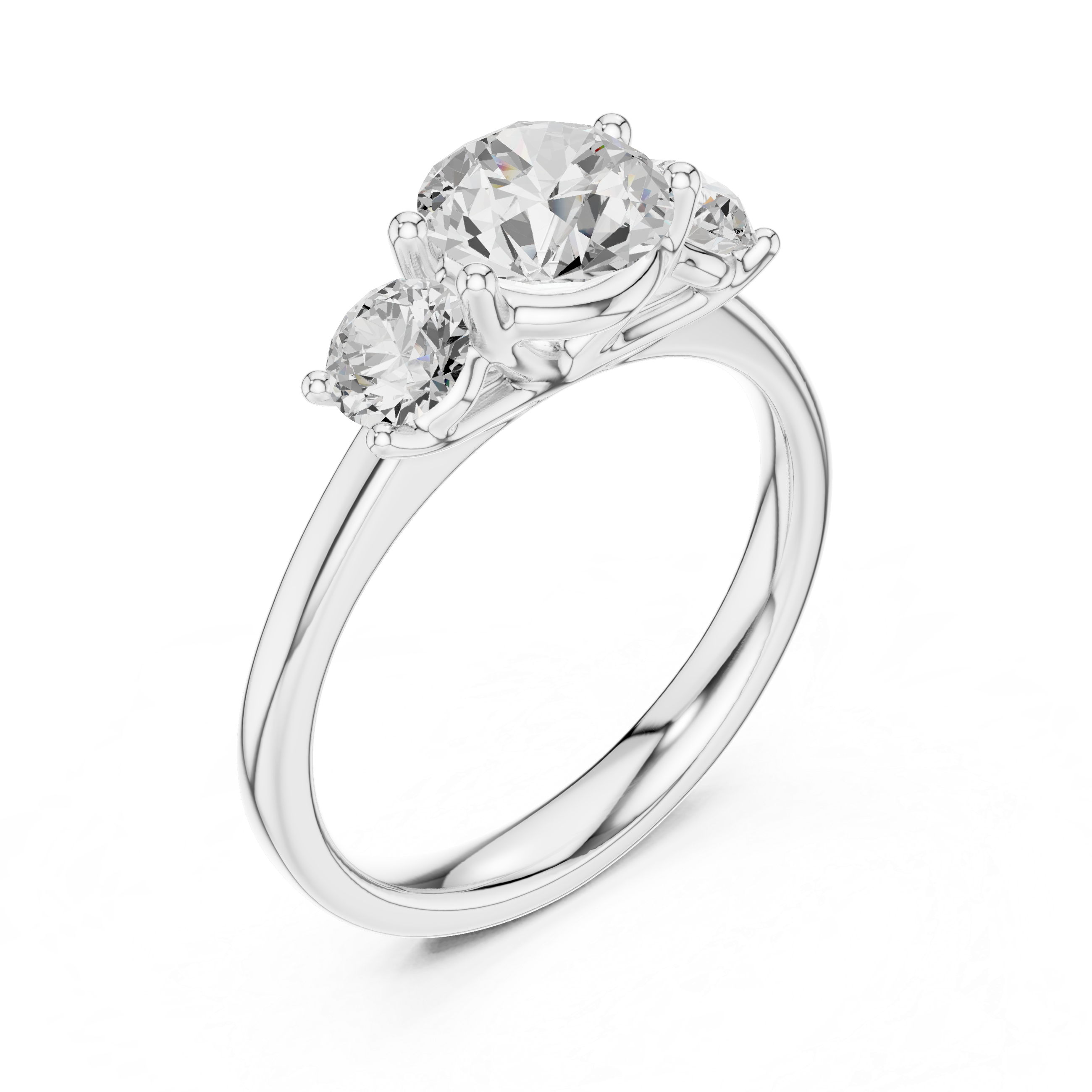 Crystal Currents Lab Grown Diamond Ring