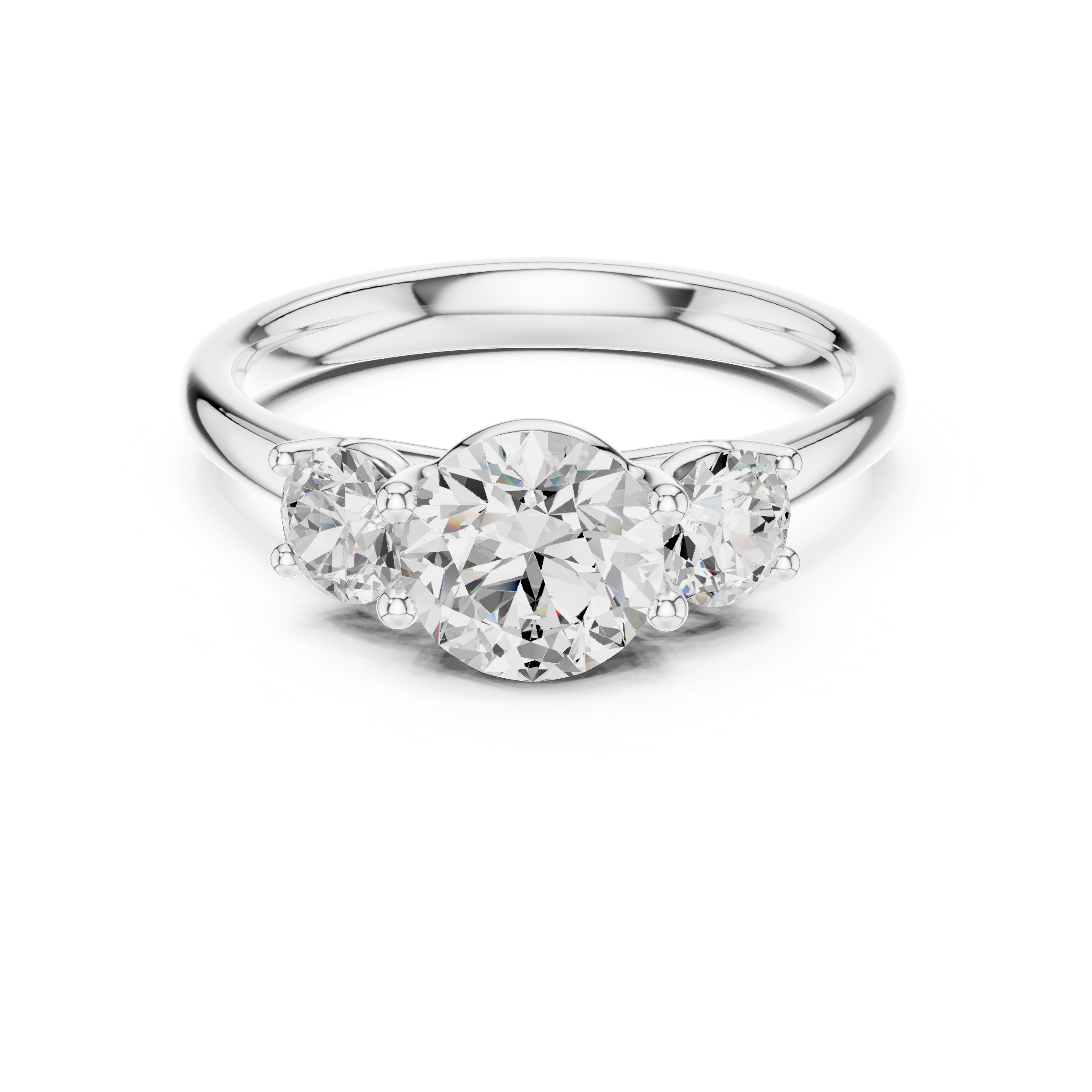 Crystal Currents Lab Grown Diamond Ring
